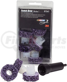 7547 by 3M - Scotch-Brite™ Roloc™ Brake Hub Cleaning Disc Kit