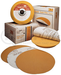 979 by 3M - Hookit™ Gold Disc 00979, 6", P180C, 100 discs/bx
