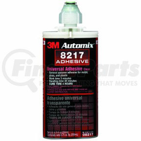 8217 by 3M - Automix™ Universal Adhesive 08217 Clear, 200 mL Cartridge, 6/cs