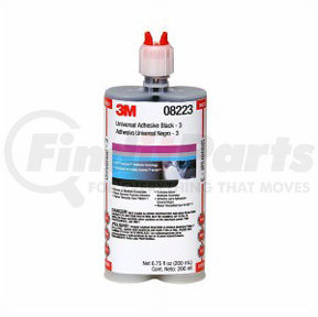 8223 by 3M - Universal Adhesive 08223 Black, 200 mL Cartridge Price Per Each