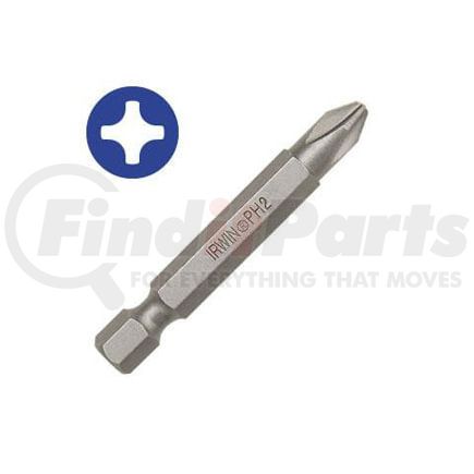 93011 by IRWIN HANSON - #3 Phillips® Head Power Bit, 1-15/16"