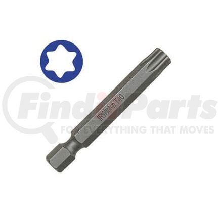 Irwin Hanson 93373 T40 TORX® Power Bit, 6"