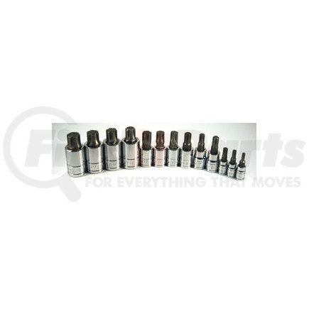 13780 by ATD TOOLS - 13 Pc. 6 Lobe Polydrive Bit Socket Set