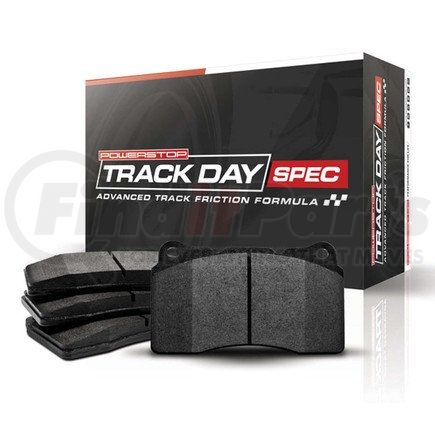 PSAR21 by POWERSTOP BRAKES - TRACK DAY SPEC BRAKE PADS - STAGE 2 BRAKE PAD FOR SPEC RACING SERIES / ADVANCED TRACK DAY ENTHUSIASTS - FOR USE W/ RACE TIRES