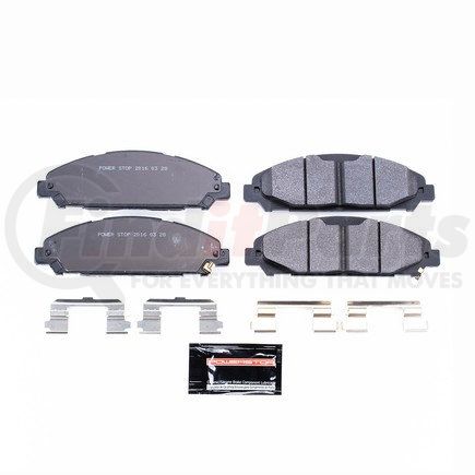 PST1791 by POWERSTOP BRAKES - TRACK DAY BRAKE PADS - STAGE 1 BRAKE PAD FOR TRACK DAY ENTHUSIASTS - FOR USE W/ STREET TIRES