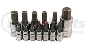 13785 by ATD TOOLS - 13 Pc. Metric  Hex Bit Socket Set