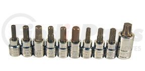 13789 by ATD TOOLS - Brake Caliper Bit Socket Set 10 pc.