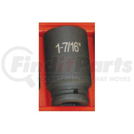 6446 by ATD TOOLS - 3/4" Drive 6-Point Deep Fractional Impact Socket - 1-7/16"