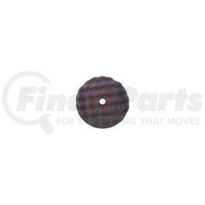 820FBW by BUFF 'N SHINE - Convulted Foam Pads, Flat Back, Black, 8” x 1”