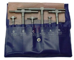 3S116 by CENTRAL TOOLS - 6 Piece Heavy  Duty Telescopic  Gauge Set