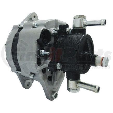 12097N by WAI - Alternator - Internal Regulator/External Fan 70 Amp/12 Volt, CW, 2-Groove Pulley