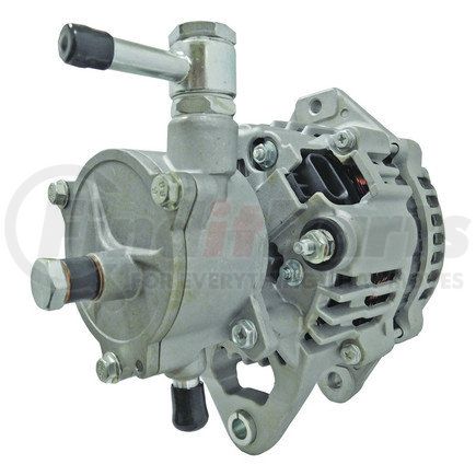 12335N by WAI - Alternator - Internal Regulator/External Fan 80 Amp/12 Volt, CW, 3-Groove Pulley