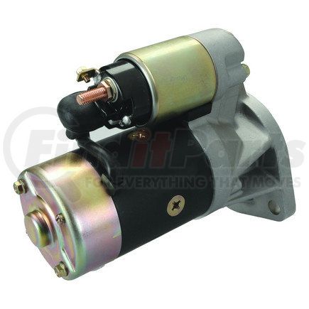 18299N by WAI - Starter Motor - 12V, 2.2 kW, Clockwise, OSGR, for Hitachi, Isuzu