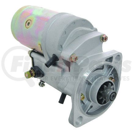 18980N by WAI - Starter Motor - 12V, 2.2kW, 9 Teeth, Clockwise, STR-ND OSGR (Komatsu)