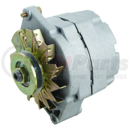 7127-12N by WAI - Alternator - 63 Amp, 12 Volt, Clockwise, 1-Groove Pulley