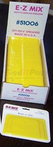 51006 by E-Z MIX - E-Z MIX® Plastic Filler/ Glaze Spreaders, 6" Bodyfiller/glaze Spreaders