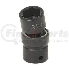 2010UM by GREY PNEUMATIC - 1/2" Drive x 10mm Standard Universal Socket