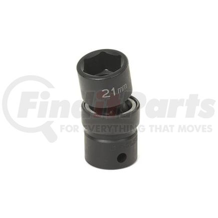 Grey Pneumatic 2011UM 1/2" Drive x 11MM Standard Universal Socket