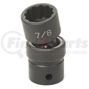 2136U by GREY PNEUMATIC - 1/2" Drive x 1-1/8"  Standard Universal Socket- 12 Point