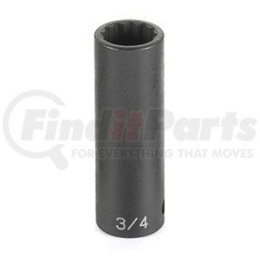 2126MD by GREY PNEUMATIC - 1/2" Drive x 26mm Deep Impact Socket- 12 Point
