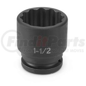 3170R by GREY PNEUMATIC - 3/4" Drive x 2-3/16" 12 Point Standard Impact Socket