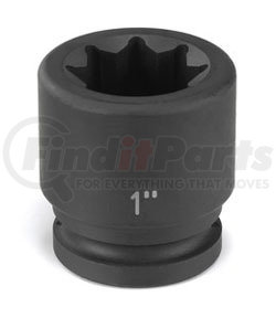 Grey Pneumatic 3540S 3/4" Drive x 1-1/4" 8 Point Standard Impact Socket
