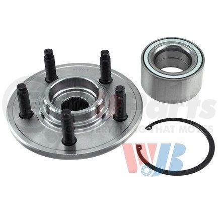 WA521000 by WJB - Wheel Bearing and Hub Ass