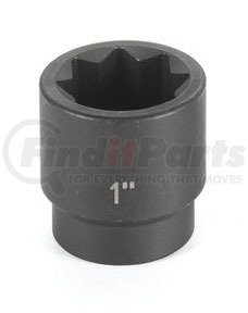 2536S by GREY PNEUMATIC - 1/2" Drive x 1-1/8" Standard - 8 Point