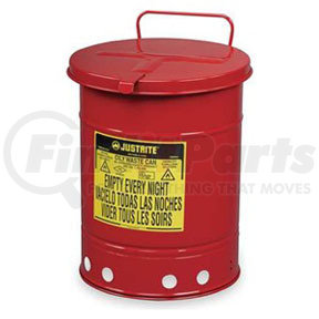 09110 by JUSTRITE - 6 GAL. OWC YELLOW