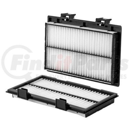 WP10359 by WIX FILTERS - Cabin Air Filter - Particulate Media, 11.55 x 7.5 x 1.71 in. (Hitachi, John Deere)
