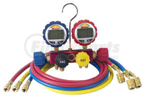 43166 by ROBINAIR - 4-WAY ALUM MANIF, DIGITAL GAUGES