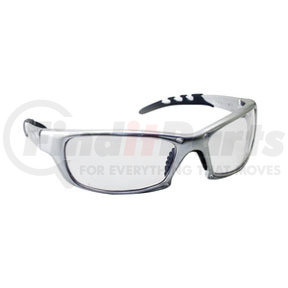 542-0200 by SAS SAFETY CORP - Silver Frame GTR™ Safety Glasses with Clear Lens