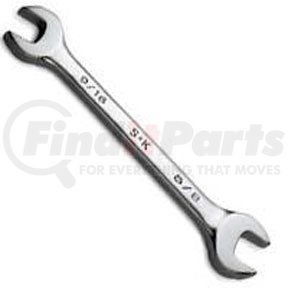 86430 by SK HAND TOOL - Wrench Open End Regular Full Polish 15/16 X 1"