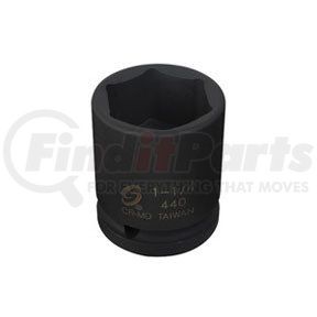 474 by SUNEX TOOLS - 3/4" Drive, Impact Socket, 2-5/16"