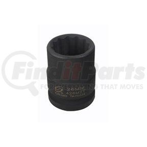 421MZT by SUNEX TOOLS - 3/4"DR 12PT 21MM TH WALL IMP