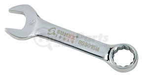 993016M by SUNEX TOOLS - Stubby Combination Wrench, 16mm