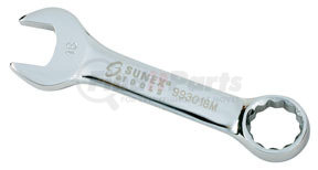 993018M by SUNEX TOOLS - 18mm Stubby Combination Wrench
