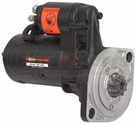 91-25-1037 by WILSON HD ROTATING ELECT - S13 Series Starter Motor - 12v, Off Set Gear Reduction