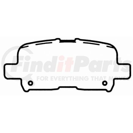 Wagner D865 Disc Brake Pad Set