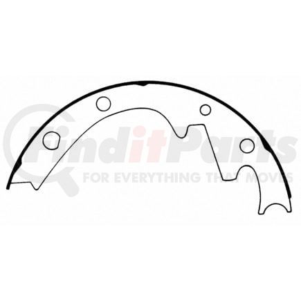Wagner PAB352 Drum Brake Shoe BRAKE SHOE SET