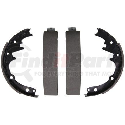 PAB449R by WAGNER - Wagner ThermoQuiet PAB449R Drum Brake Shoe Set