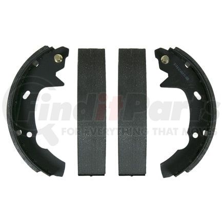 PAB599 by WAGNER - ThermoQuiet Drum Brake Shoe Set
