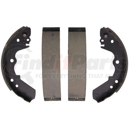 PAB619 by WAGNER - Wagner ThermoQuiet PAB619 Drum Brake Shoe Set