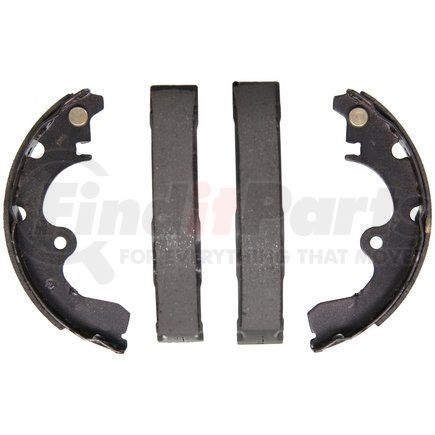 PAB642 by WAGNER - Wagner ThermoQuiet PAB642 Drum Brake Shoe Set