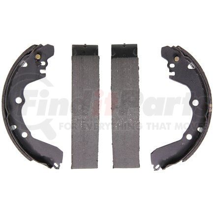 PAB658 by WAGNER - Wagner ThermoQuiet PAB658 Drum Brake Shoe Set