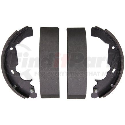 PAB665R by WAGNER - Wagner ThermoQuiet PAB665R Drum Brake Shoe Set
