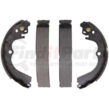 PAB676 by WAGNER - Wagner ThermoQuiet PAB676 Drum Brake Shoe Set