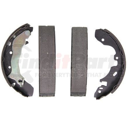 PAB736 by WAGNER - Wagner ThermoQuiet PAB736 Drum Brake Shoe Set