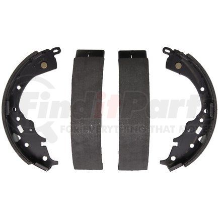 PAB804 by WAGNER - Wagner ThermoQuiet PAB804 Drum Brake Shoe Set