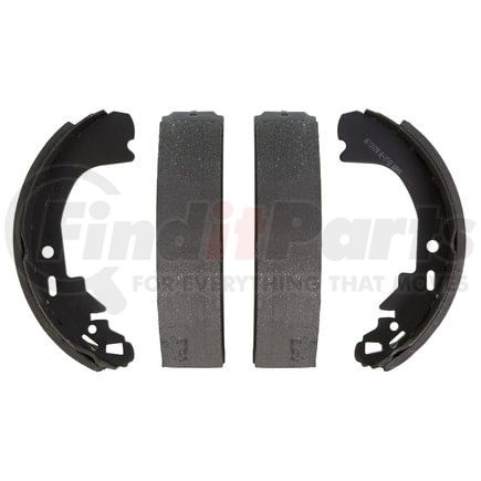 PAB904 by WAGNER - ThermoQuiet Drum Brake Shoe Set